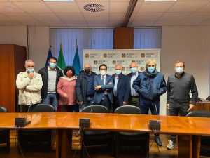 L'incontro in regione sul personale sanitario Covid