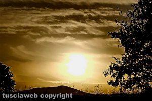 Alba sui monti Cimini