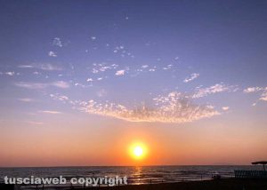 Tramonto a Tarquinia Lido