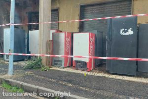 Viterbo - Frigoriferi abbandonati in via Palmanova