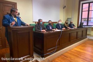 Viterbo - La conferenza a palazzo Gentili