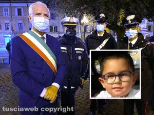 Bimbo ucciso - Vetralla ricorda Matias - Il sindaco Aquilani