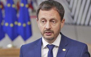 Il premier della Slovacchia, Eduard Heger