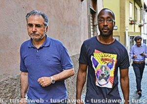 Fabrizio Ballarini e Rudy Guede