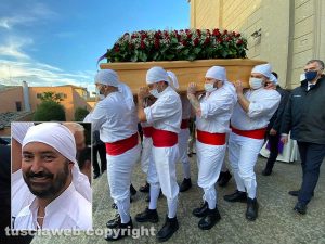 Viterbo - I funerali di Roberto Ubaldi