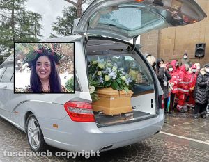 Capranica - I funerali di Lavinia Bozzo