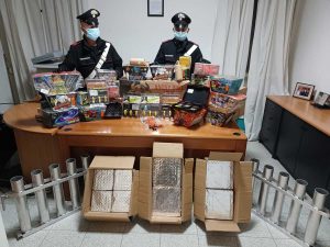 Carabinieri - Civitavecchia - Sequestrati botti di Capodanno