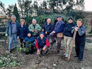 Montefiascone - I lavori al presepe vivente