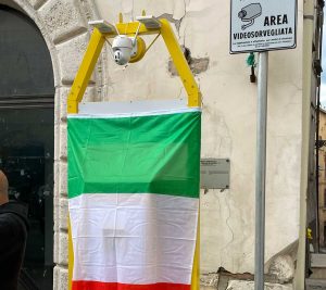 Civita Castellana - La postazione per il defibrillatore