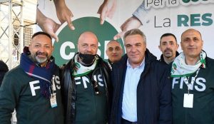 Roma - Fns Cisl Lazio in piazza per lo sviluppo, lavoro e coesione sociale
