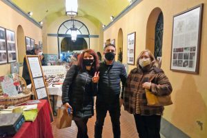 Tarquinia - Alberto Tosoni e Giuseppina Befani dell'Università agraria