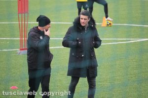 Sport - Calcio - Viterbese - Francesco Punzi e Mariano Fernandez