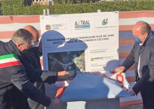 Frosinone - Zingaretti inaugura tre cantieri per migliorare la viabilità stradale
