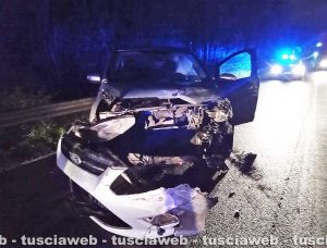 Viterbo - Incidente in strada Acquarossa