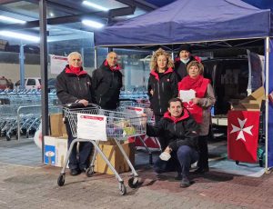 Rieti - Colletta alimentare dell'Ordine di Malta