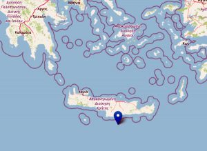 Scossa di terremoto al largo di Creta in Grecia