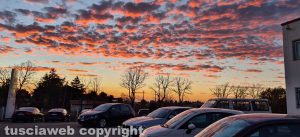 Viterbo - Il cielo del Poggino fotografato da Luciano Biritognolo