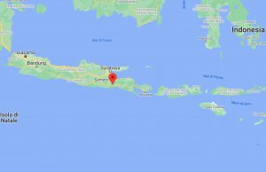 Malang - Il vulcano Semeru sull'isola indonesiana di Giava