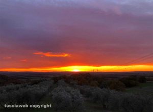 Viterbo - Tramonto