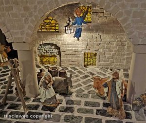 Montefiascone - Presepio realizzato a mano