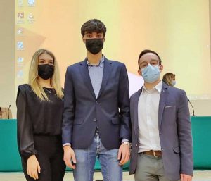 Noemi Santini , Luca Tallarico e Lorenzo Aquilani