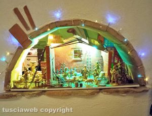Viterbo - Il presepe di Marco Carletti