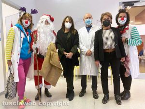 Viterbo - L'inaugurazione del centro vaccinazioni pediatriche anti-Covid
