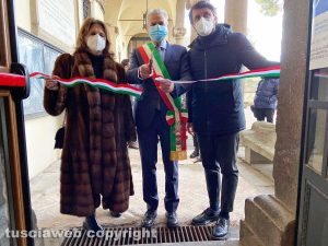 Viterbo - L'inaugurazione del museo dei portici