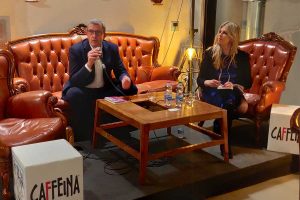 Viterbo - Uno degli eventi di ieri al teatro Caffeina