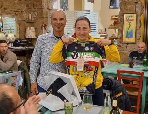 La campionessa Claudia Cantoni con la maglia