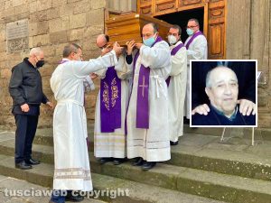 Viterbo - I funerali di don Luigi Bruni