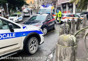 Viterbo - pedone investito al Sacrario - 118, carabinieri e polizia locale
