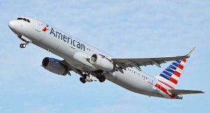 Un aereo American Airlines