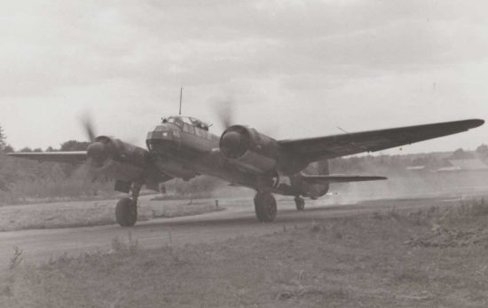 Seconda guerra mondiale - Un bombardiere Ju-88