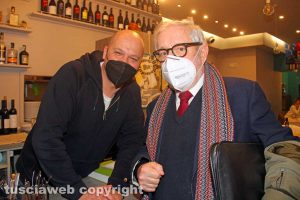 Viterbo - Giovanni Maria Flick al ristorante il Gargolo