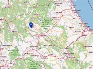 Scossa di terremoto all'Aquila