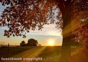 Viterbo - Tramonto a Monterazzano
