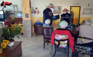 Controlli Carabinieri Nas in strutture per anziani