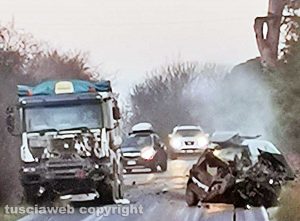 Incidente in strada Tarquiniese