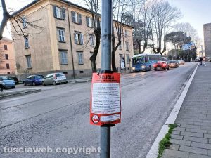 Viterbo - I volantini del collettivo Muntzer