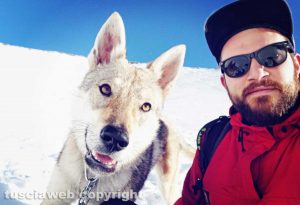 Claudio Lucidi con Daphne