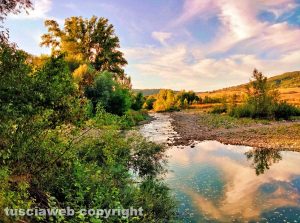 Il fiume Paglia a San Lorenzo Nuovo