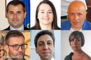 Civita Castellana - Il sindaco Giampieri e la sua nuova giunta