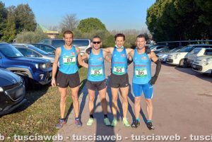 Sport - Atletica - La squadra At Running in gara ad Arce