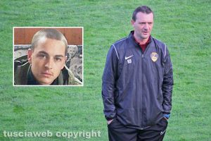 Sport - Calcio - Viterbese - Francesco Punzi - Nel riquadro Federico Mazzoni