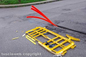 Viterbo - Incuria in zona Capretta