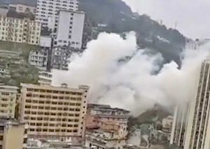 Esplosione a Chongqing