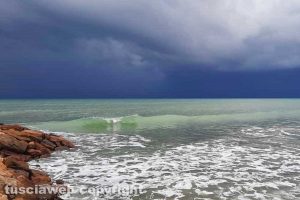 Tarquinia - Il mare prima della tempesta