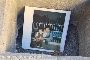 La foto trovata in largo Marconi