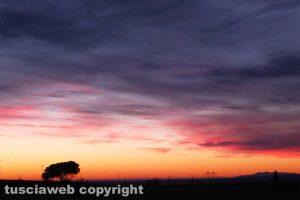 Viterbo - Tramonto
